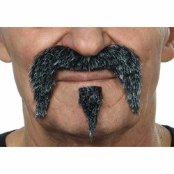 Disfraces Niños y Adultos - Bigote My Other Me Gris - Compra online en MegaJuguetes
