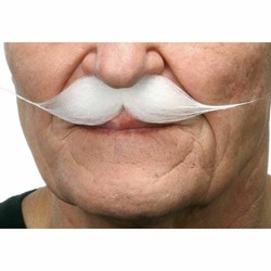 Bigote Disfraz Adulto My Other Me Blanco - Compra online en MegaJuguetes