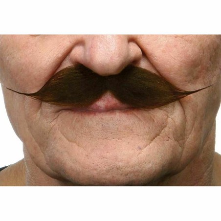 Bigote Disfraz My Other Me Marrón Autoadhesivo - Compra online en MegaJuguetes