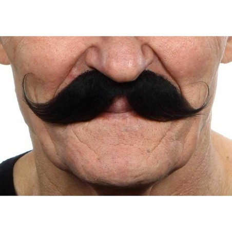 Disfraces Niños: Bigote Adhesivo My Other Me Negro - Compra online en MegaJuguetes