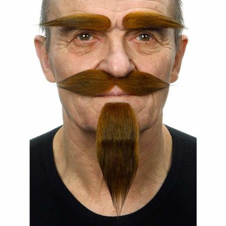 Disfraces Niños: Bigote My Other Me Castaño - Compra online en MegaJuguetes