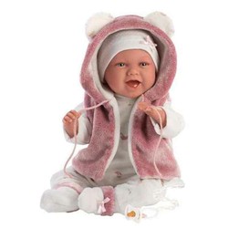 Muñecas Niñas: Muñeca Bebé Llorens Mimi Sonrisas 40 cm - Compra online en MegaJuguetes 2