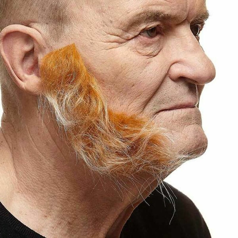 Disfraces Niños: Patillas Postizas My Other Me Naranja - Compra online en MegaJuguetes