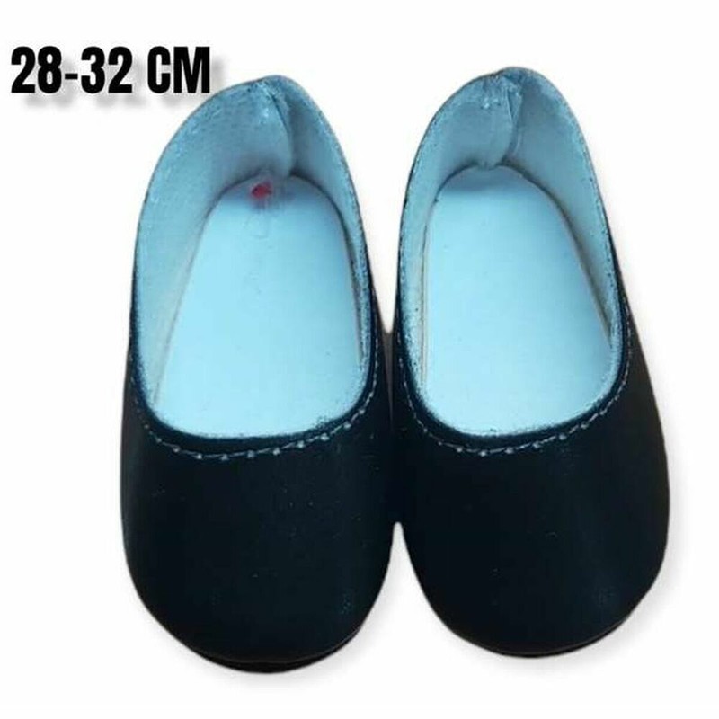 Zapatos para Muñecas Niñas Berjuan 80204-22 Manoletinas Negras - Compra online en MegaJuguetes