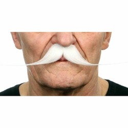Disfraces Niños y Adultos: Bigote My Other Me Blanco - Compra online en MegaJuguetes