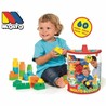 Juguetes Construcción Niños Moltó Blocks - Bote 60 Piezas - Compra online en MegaJuguetes