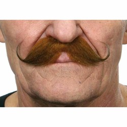 Bigote Naranja Disfraz My Other Me Adhesivo Adulto - Compra online en MegaJuguetes