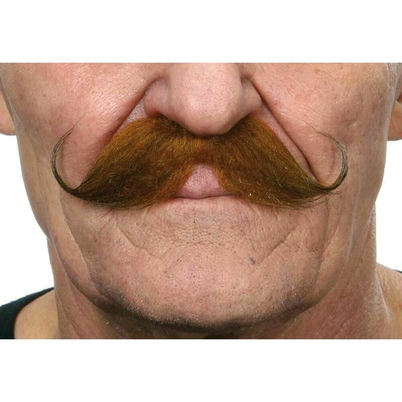Bigote Naranja Disfraz My Other Me Adhesivo Adulto - Compra online en MegaJuguetes