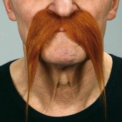 Bigote Disfraz Adulto My Other Me Naranja Original - Compra online en MegaJuguetes
