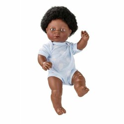 Muñecas Niñas: Muñeco Bebé Berjuan Africano 38 cm - Compra online en MegaJuguetes