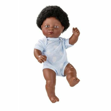 Muñecas Niñas: Muñeco Bebé Berjuan Africano 38 cm - Compra online en MegaJuguetes