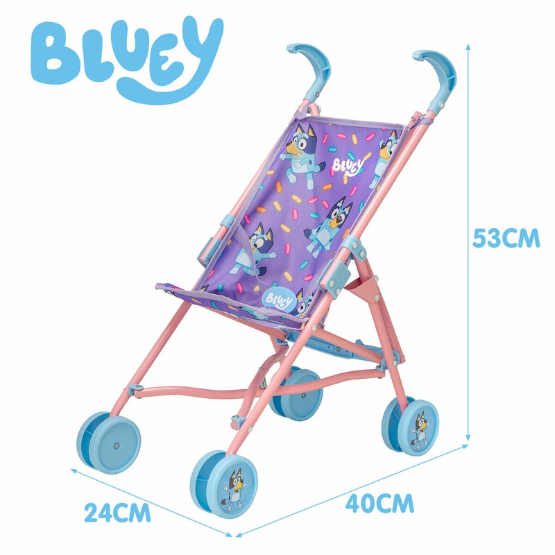 Silla muñecas plegable con cinturón de seguridad para muñeco.
