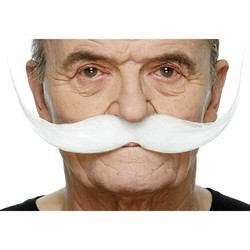 Disfraces Niños: Bigote My Other Me Blanco para Padres - Compra online en MegaJuguetes