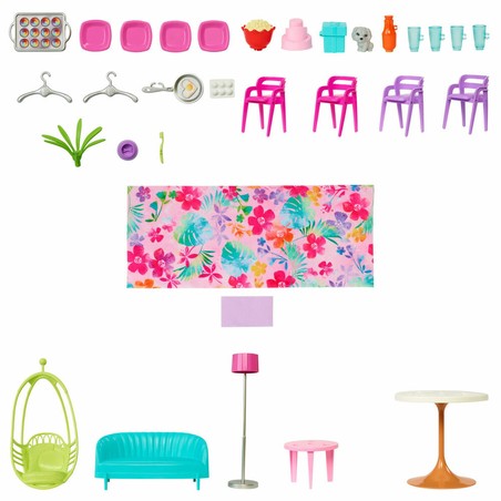 Muñecas Niñas: Casa de Barbie Malibu House 2022 de Mattel