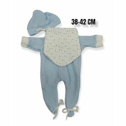 Ropa para Muñecas Niñas Berjuan 4016-22 - Conjunto Azul Elegante - Compra online en MegaJuguetes