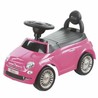 Juguetes Exterior Niños: Correpasillos RIDE ON CAR FIAT 500 PINK Rosa - Compra online en MegaJuguetes