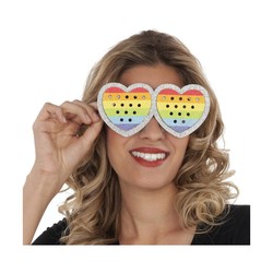 Disfraces Niños: Gafas Corazón Rainbow My Other Me - Compra online en MegaJuguetes