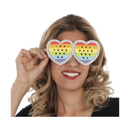 Disfraces Niños: Gafas Corazón Rainbow My Other Me - Compra online en MegaJuguetes