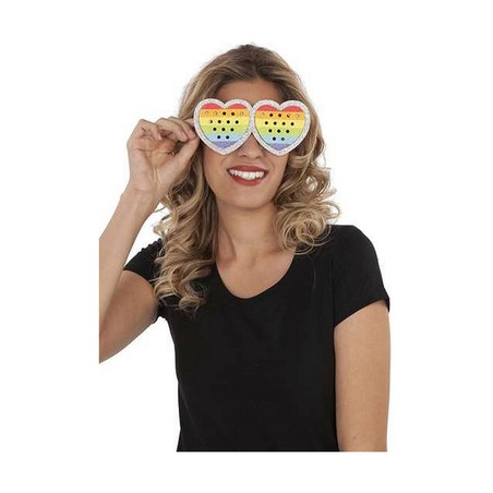 Disfraces Niños: Gafas Corazón Rainbow My Other Me