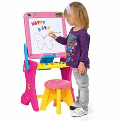 Manualidades Niños: Pupitre Magnético Moltó Rosa - Compra online en MegaJuguetes