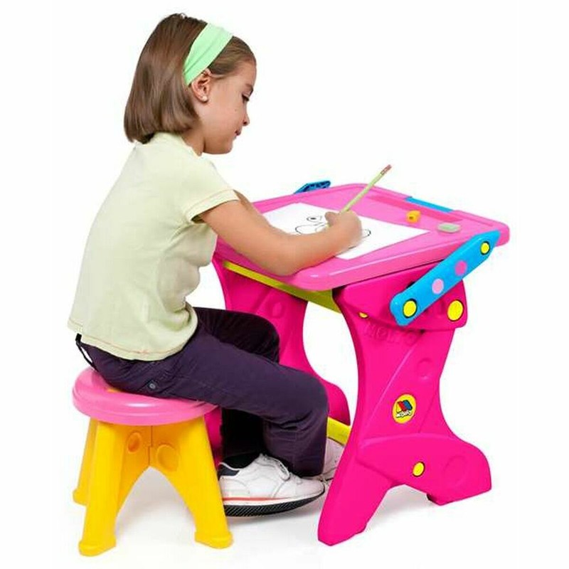 Manualidades Niños: Pupitre Magnético Moltó Rosa