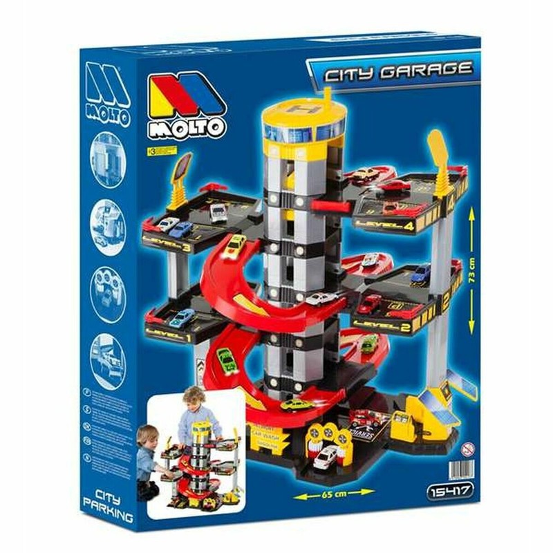 Figuras Acción Niños Parking Moltó 15417 Soporte de 5 pisos - Compra online en MegaJuguetes
