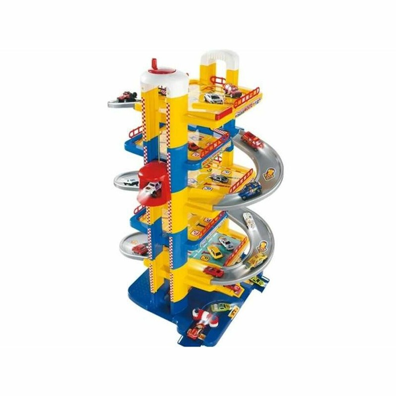 Garaje Juguete Niños Moltó Portátil 5414 de 6 Pisos - Compra online en MegaJuguetes
