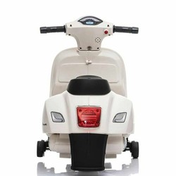 Coches Juguete Niños: Moto Eléctrica Mini Vespa Blanca - Compra online en MegaJuguetes 2