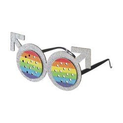 Gafas Arcoíris Adulto My Other Me Rainbow PVC - Compra online en MegaJuguetes 2