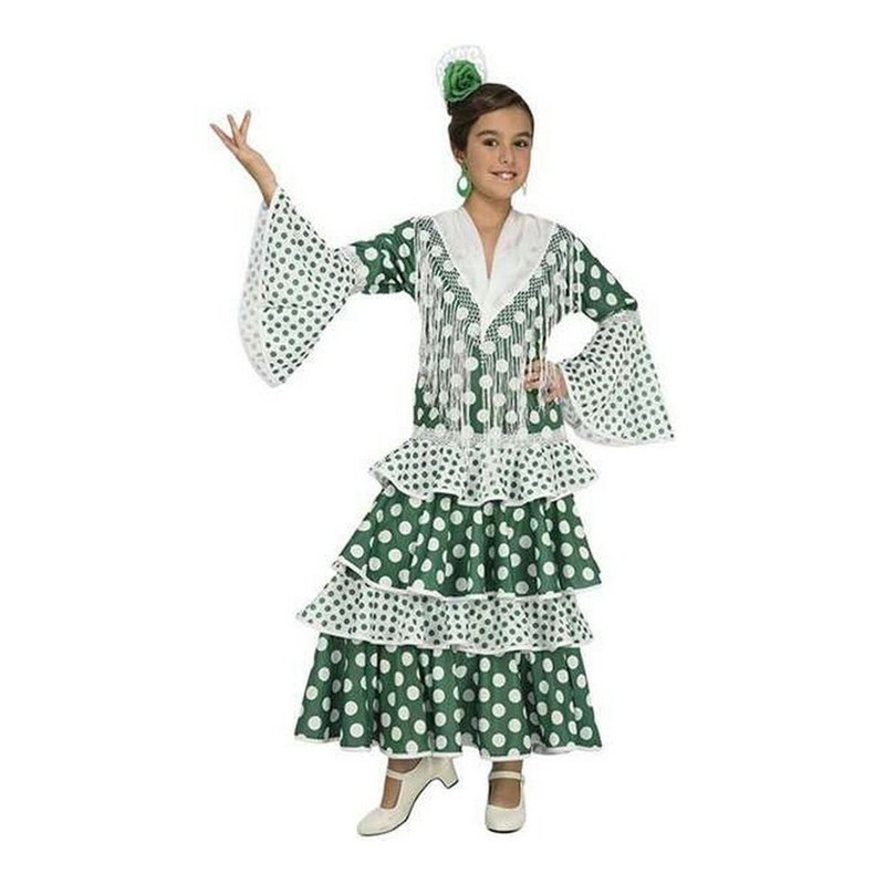 Disfraces Niños My Other Me Bailaora Flamenca Verde - Compra online en MegaJuguetes