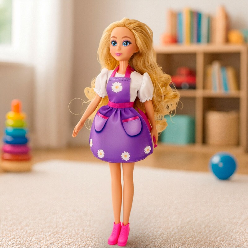 Muñecas para niños: Set floristería con muñeca Funville