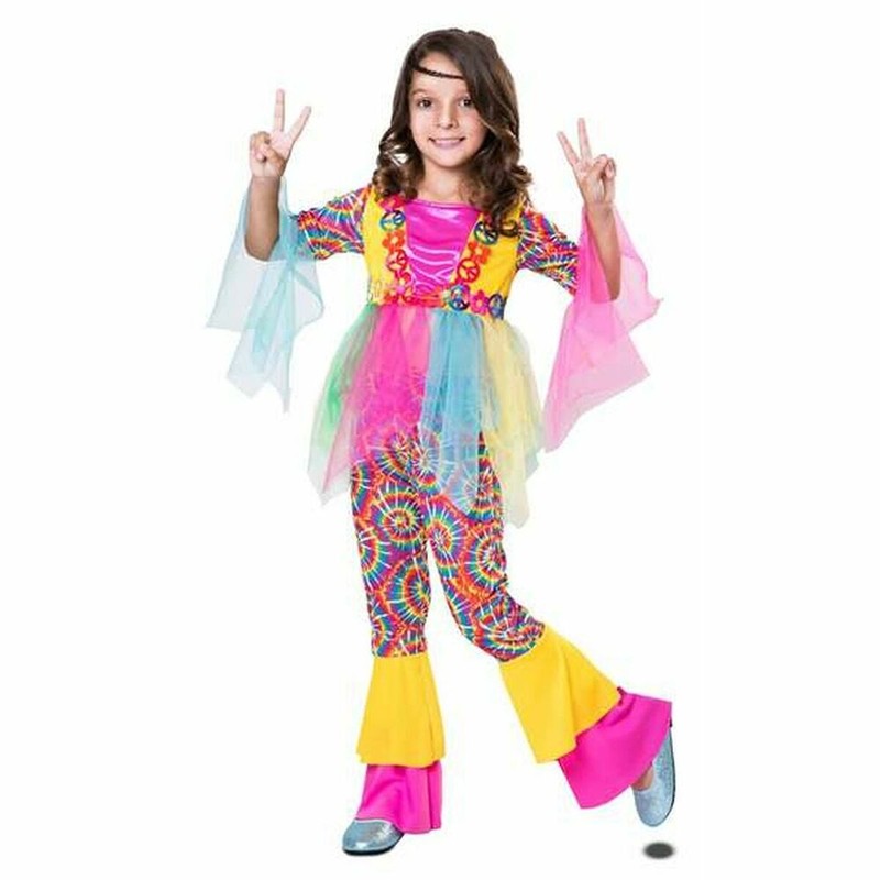 Disfraz Niños My Other Me Girl Hippie - Diversión Asegurada