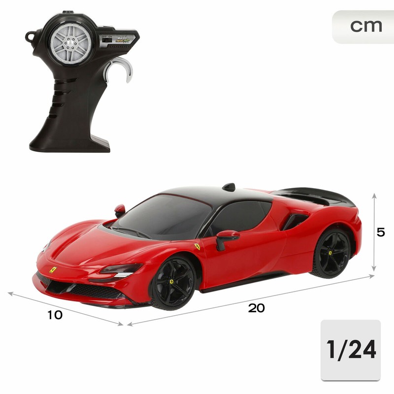Detalle del mando de control del coche teledirigido Audi para niños