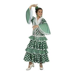 Disfraz Niños My Other Me Giralda Bailaora Flamenca Verde - Compra online en MegaJuguetes