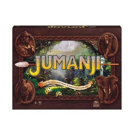 Juego de Mesa Jumanji Spin Master: Aventura para Niños y Familia