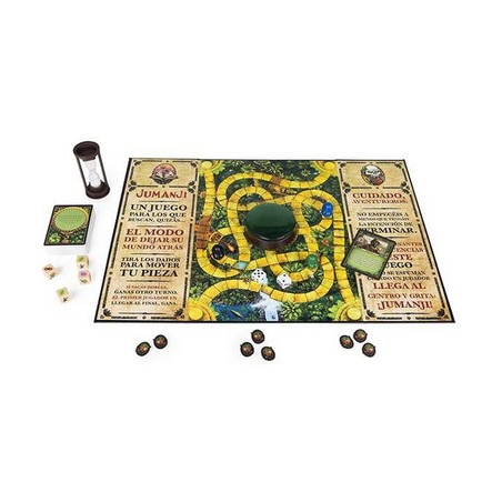 Juego de Mesa Jumanji Spin Master: Aventura para Niños y Familia