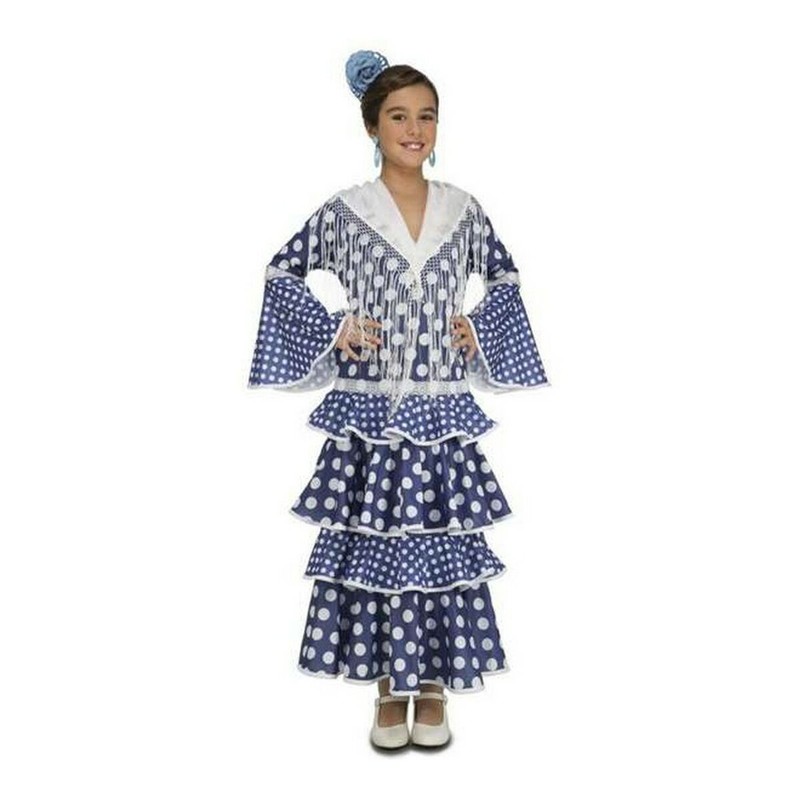 Disfraces Niños My Other Me: Alvero Bailaora Flamenca Azul - Compra online en MegaJuguetes