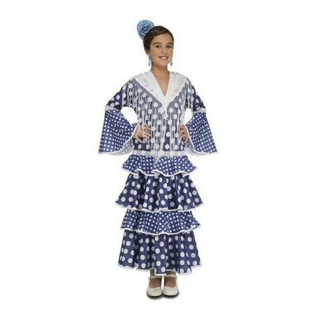 Disfraces Niños My Other Me: Alvero Bailaora Flamenca Azul - Compra online en MegaJuguetes