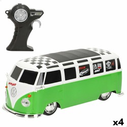 Coches juguete niños: Volkswagen Combi Radio Control vintage, diversión garantizada.
