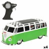 Coches juguete niños: Volkswagen Combi Radio Control vintage, diversión garantizada.