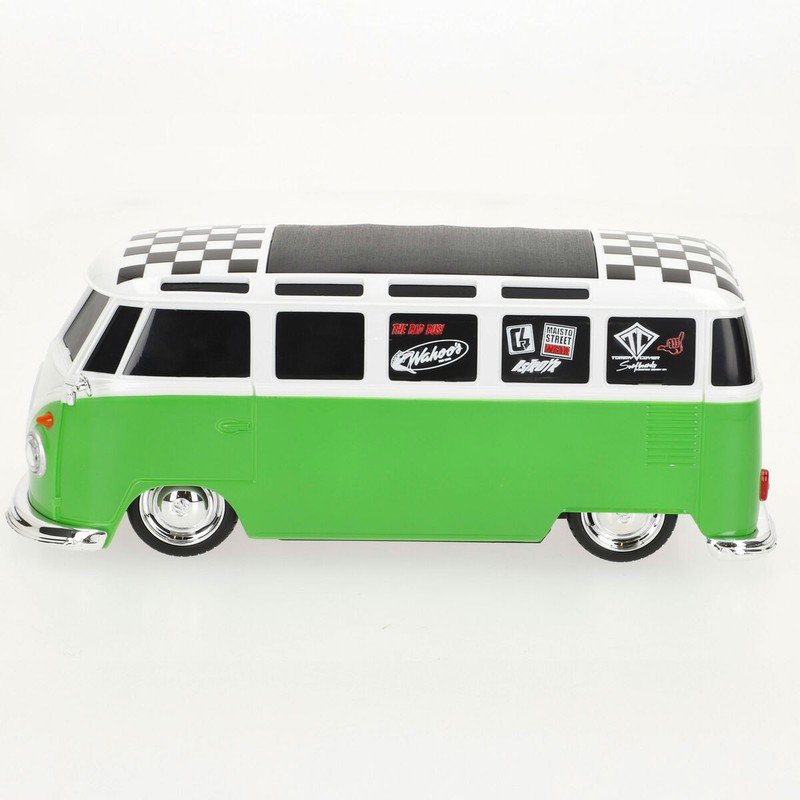 Volkswagen Combi de juguete a escala 1:24, ideal para coleccionar en un garaje coches juguete.