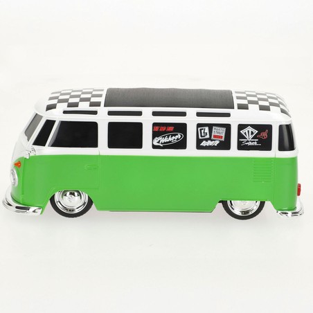 Volkswagen Combi de juguete a escala 1:24, ideal para coleccionar en un garaje coches juguete.