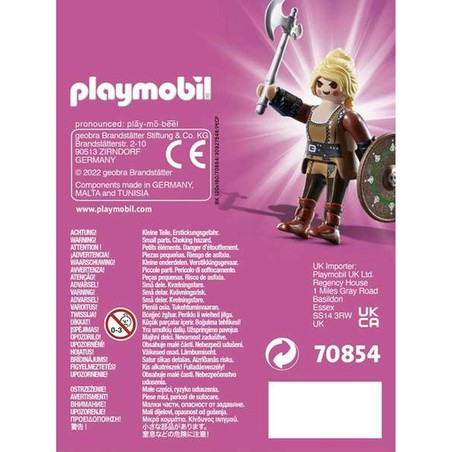 Figuras Acción Niños Playmobil Vikinga 70854 Articulada