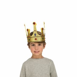 Disfraces Niños: Corona Rey Medieval My Other Me con Joyas - Compra online en MegaJuguetes