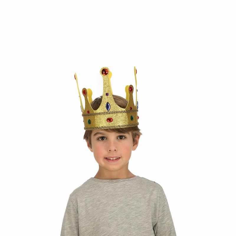 Disfraces Niños: Corona Rey Medieval My Other Me con Joyas - Compra online en MegaJuguetes