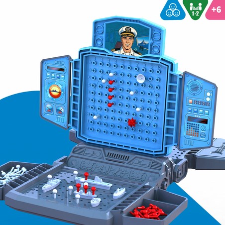Tablero Hundir la Flota, piezas de juego de batalla naval