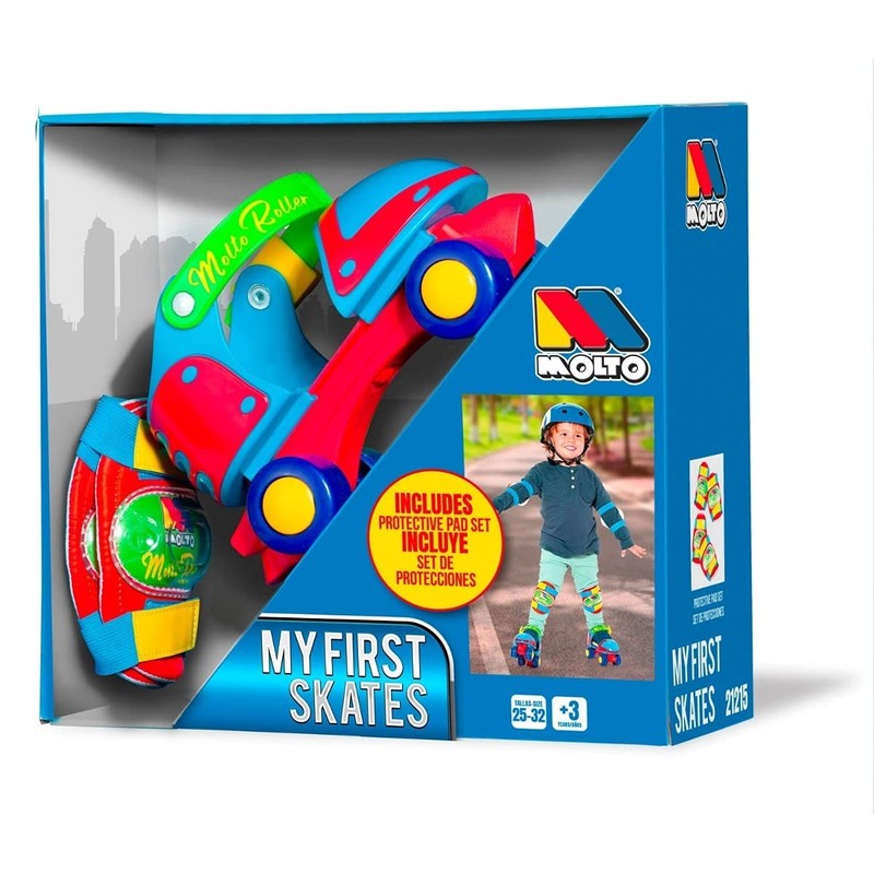 Juguetes Exterior Niños Moltó: Patines Ajustables My First Skates 25-32