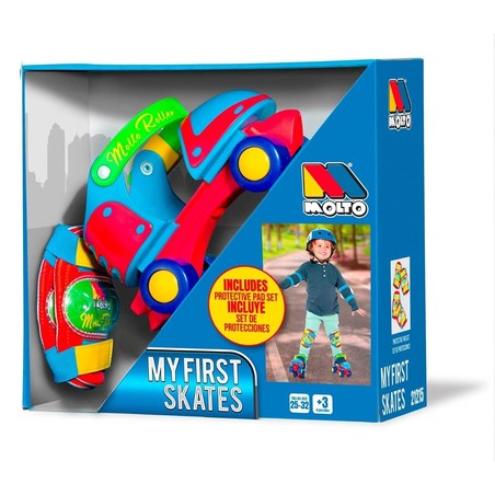 Juguetes Exterior Niños Moltó: Patines Ajustables My First Skates 25-32