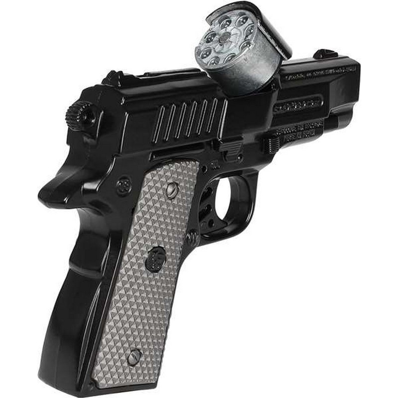 Pistola Petardos Gonher Die Cast Metal - Juego de Aventura