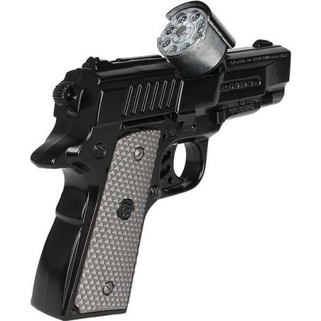 Pistola Petardos Gonher Die Cast Metal - Juego de Aventura